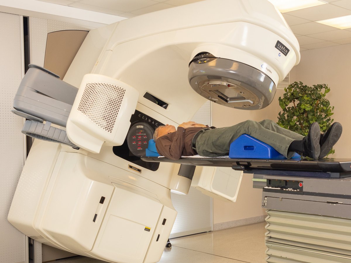 Behandlung mit dem Strahlentherapiesystem